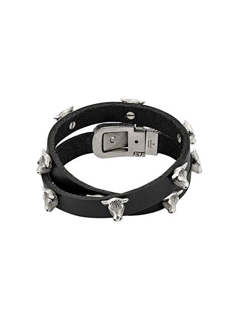 gucci lederarmband|gucci bracelets.